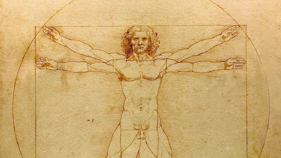 Lidské proporce Leonarda da Vinciho